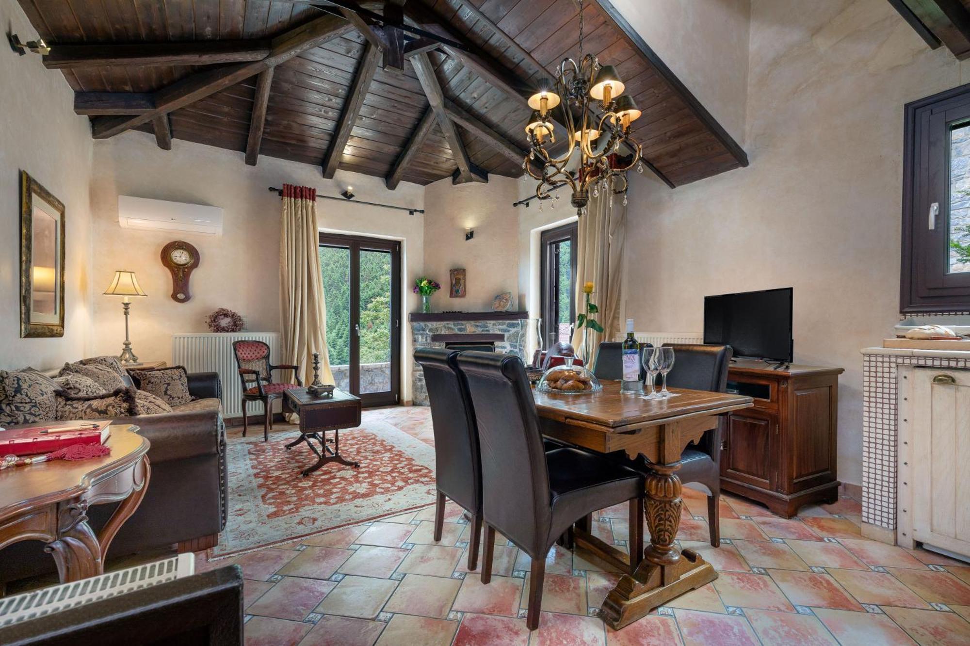 Ostra Menalon Luxury Suites Kardaras ห้อง รูปภาพ